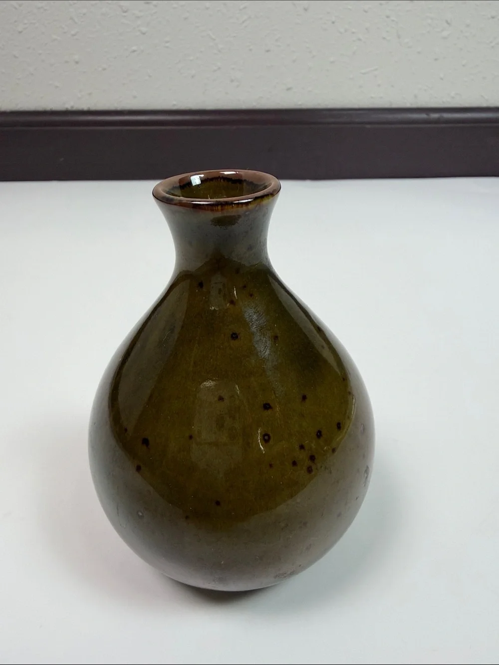 Otagiri Japan Hand Crafted Bud Vase Vintage Studio Pottery Ceramic Boho MCM
